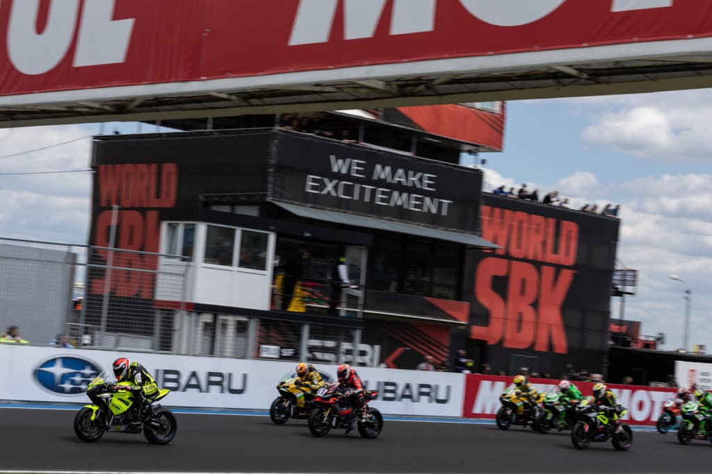 TRIUMPH DAYTONA 660 SECURES DEBUT SPORTBIKE WORLD CHAMPIONSHIP PODIUM